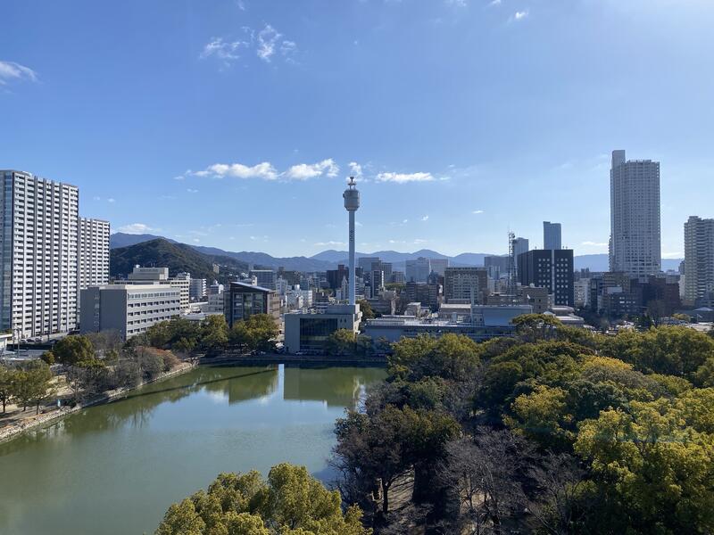 広島市内の眺め