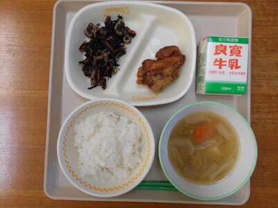 10月18日（月）の給食