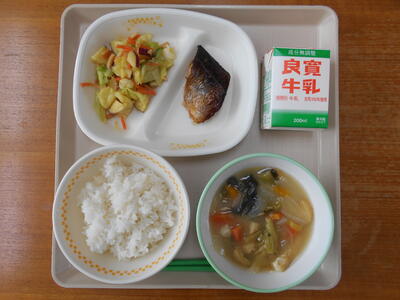 ３月１７日（木）の給食