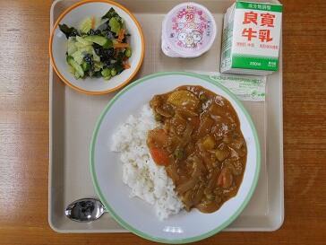 ４月１２日（火）の給食