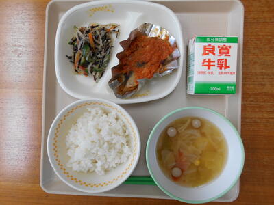 5月１８日（水）の給食