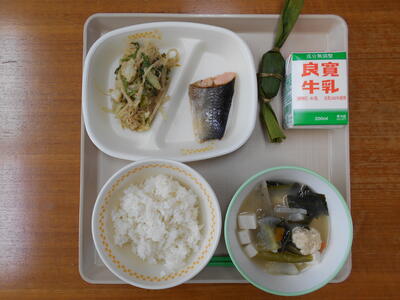 ６月１４日（火）の給食