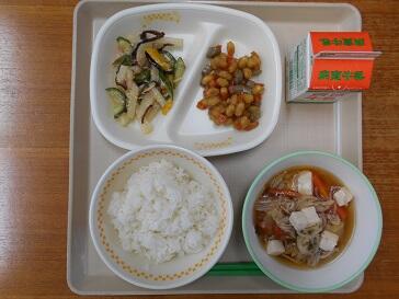 １２月１５日（木）の給食