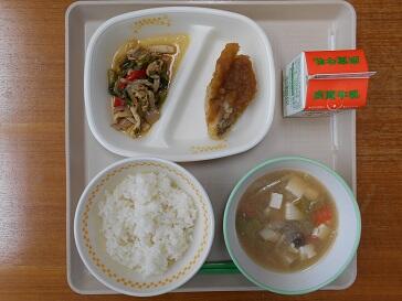 １月２６日（木）の給食