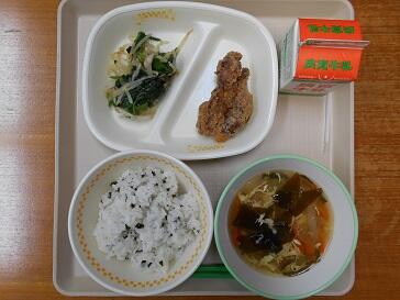 ３月２日（木）の給食