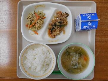 ５月３０日（火）の給食