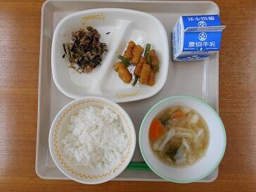 ６月２７日（火）の給食