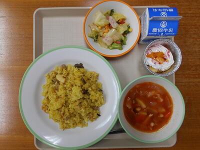 １２月２１日（木）の給食