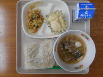 ３月１３日（水）の給食