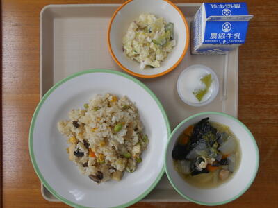 ３月１９日（火）の給食