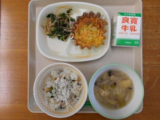 ２月１日（水）の給食