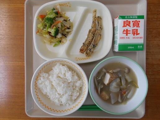 ３月１８日（木）の給食