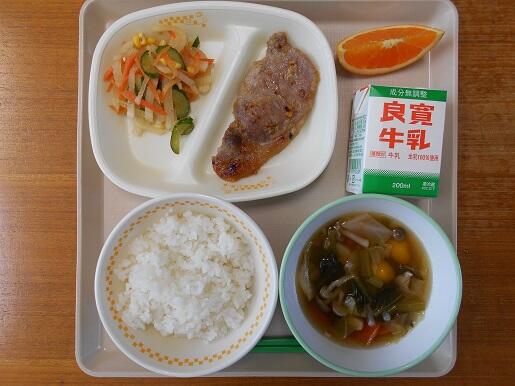 ３月１９日（金）の給食