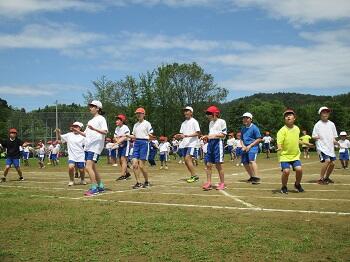 石地小学校・二田小学校統合10周年記念ダンス