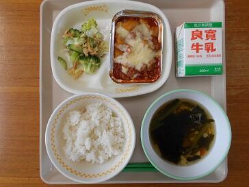 ５月２５日（火）の給食